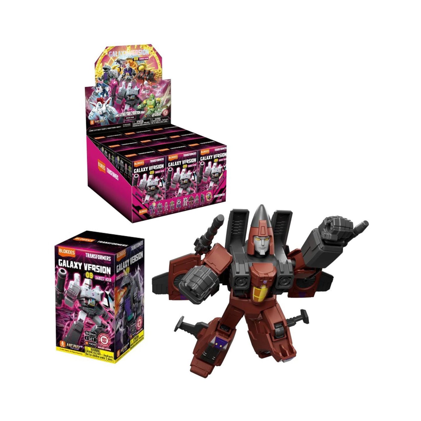 Transformers Galaxy Version 09 Darkest Hour Blokees Mini Model Kit (PRE-ORDER)