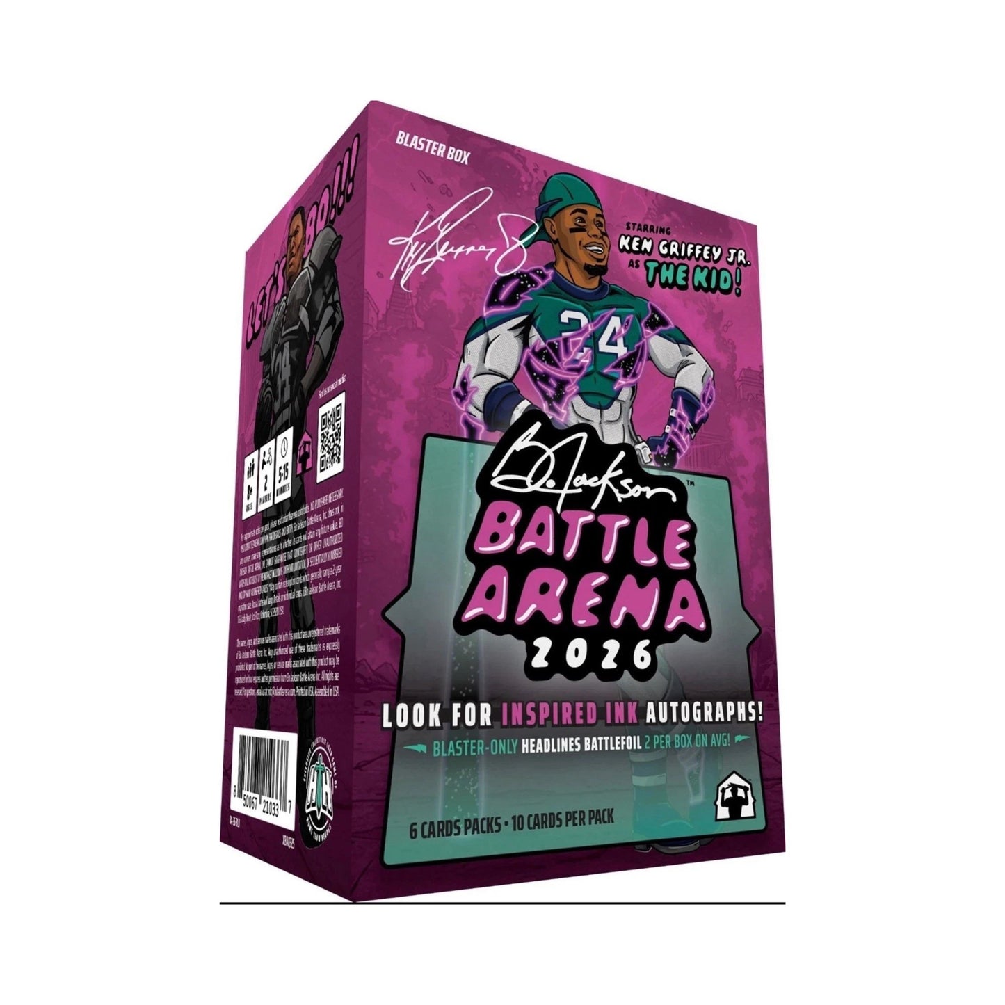 Bo Jackson Battle Arena 2026 Blaster Box – Trading Card Game Sealed Packs
