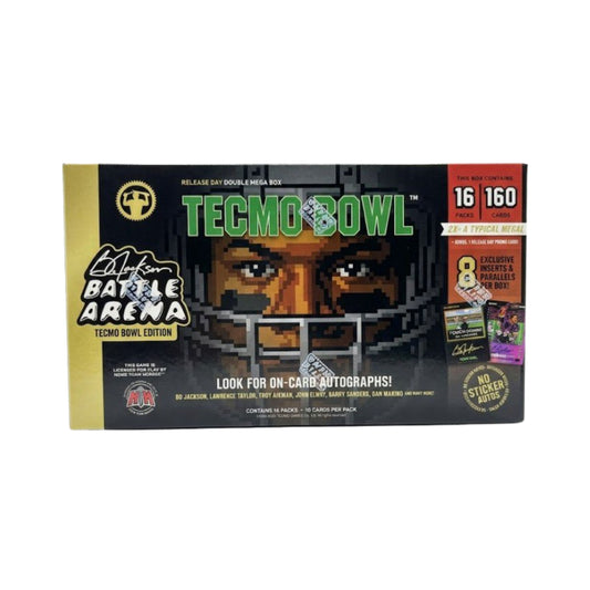 2026 Bo Jackson Battle Arena Tecmo Bowl Double Mega Box Release Day Edition