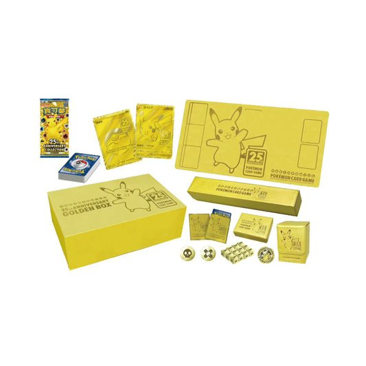 Pokemon TCG Chinese 25th Anniversary Golden Box Pokemon Trading Card Collection Set