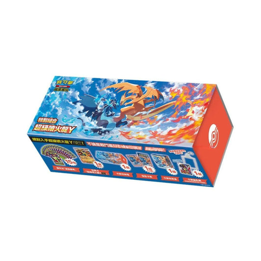 Pokemon TCG Chinese Mega Charizard Y Gift Box Pokemon trading card collection