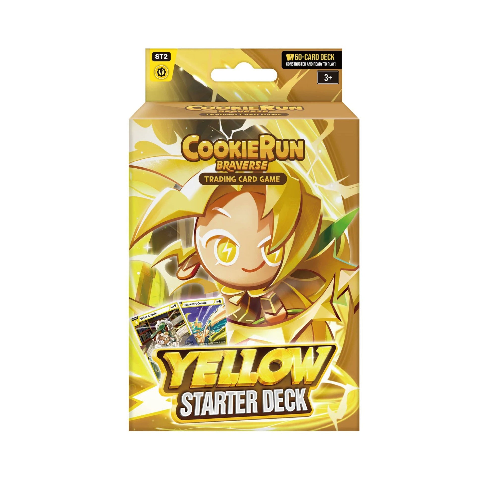 Cookie Run TCG ST2 Yellow Starter Deck 60 card pre constructed deck box set