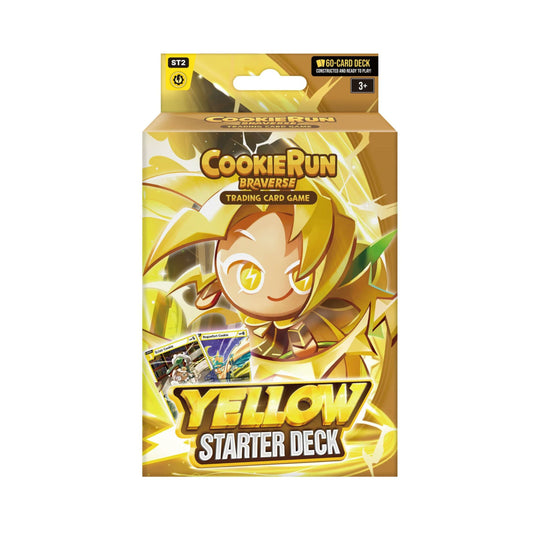 Cookie Run TCG ST2 Yellow Starter Deck 60 card pre constructed deck box set