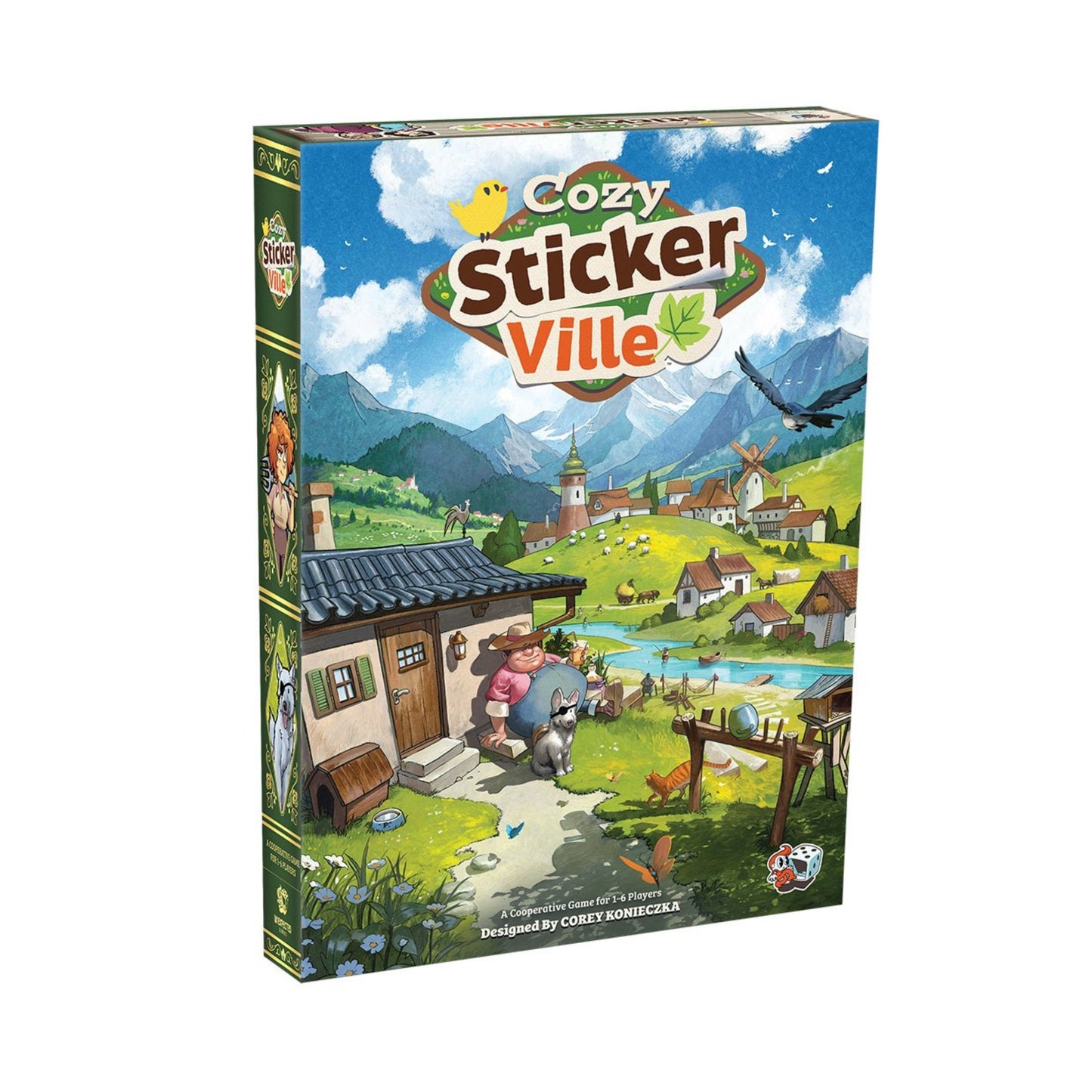 Cozy Stickerville Board Game (PREORDER - Release Date June 2026)