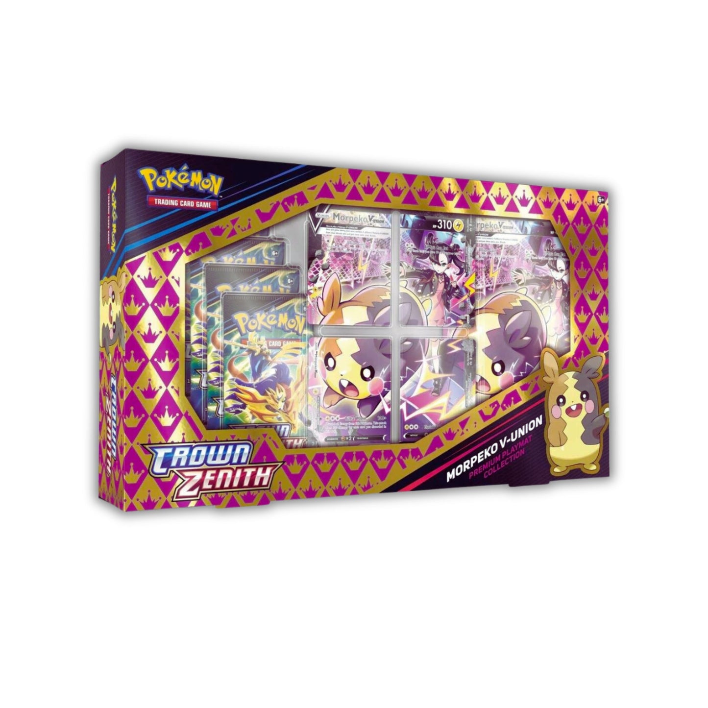 Pokémon TCG Crown Zenith Morpeko V-UNION Playmat Premium Collection
