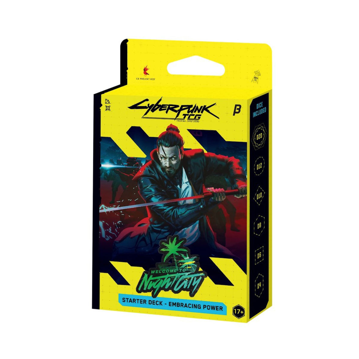 Cyberpunk TCG: BETA – Embracing Power Starter Deck (Welcome to Night City)