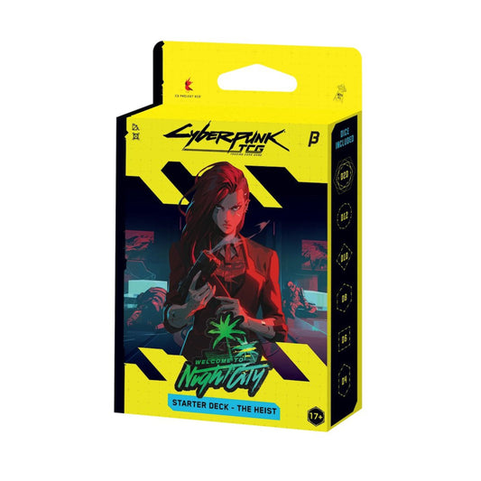 Cyberpunk TCG: Beta Starter Deck – The Heist