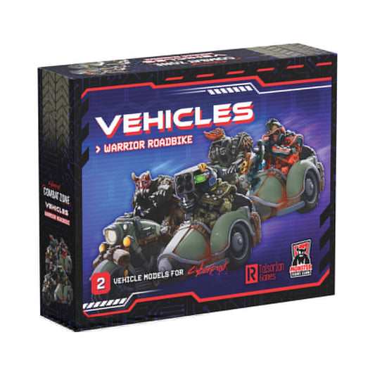 Cyberpunk RED: Combat Zone - Warrior Roadbike (PREORDER - Release Date June 26)