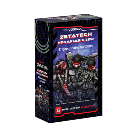 Cyberpunk RED: Combat Zone - Zetatech Herankles Crew (PRE-ORDER - Release Date: June 26, 2026)