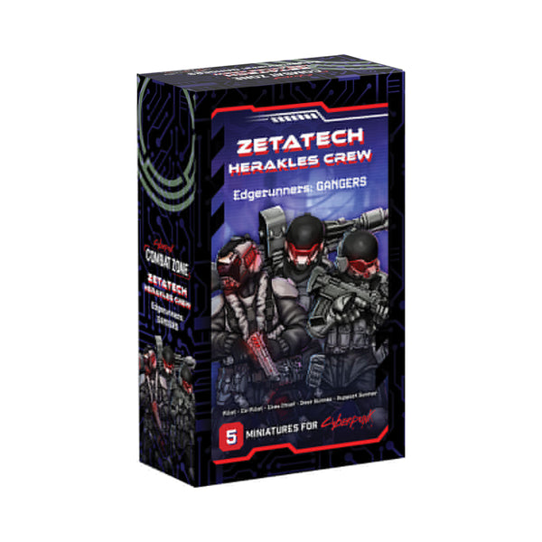 Cyberpunk RED: Combat Zone - Zetatech Herankles Crew (PRE-ORDER - Release Date: June 26, 2026)