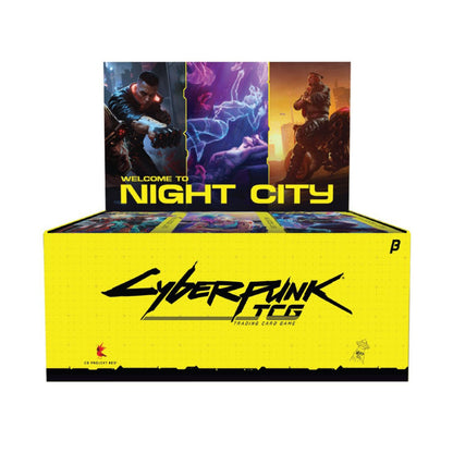 Cyberpunk TCG Beta Booster Box (36 Packs) – Trading Card Game Booster Set, Collectible Cards, Futuristic Strategy Deck Building Game, Limited Beta Edition (PRE-ORDER SEPTEMBER)