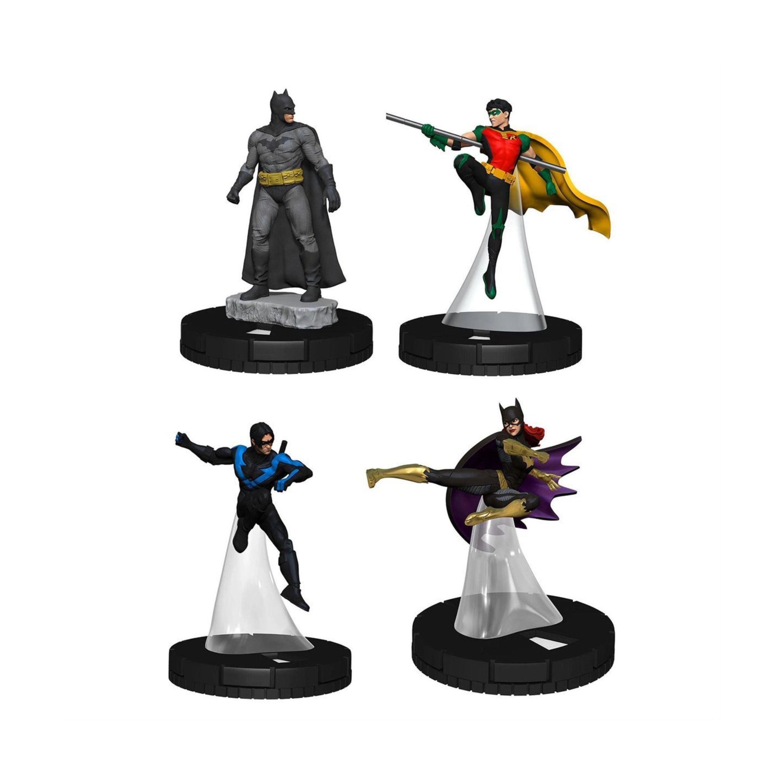 み*り様 GOTHAM GOTHAMATIC 自動巻き　稼動品 DC HeroClix 400 Gotham Knights Mini-Figure 4-Pack with Batman