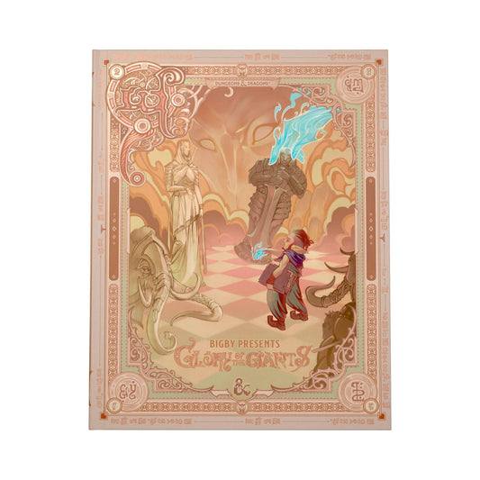 D&D Bigby Presents Glory of the Giants – Alternate Cover | Dungeons & Dragons Book, Giant Lore, Collector's Edition