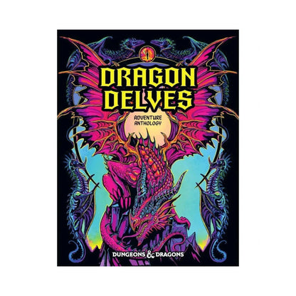 Dungeons & Dragons: Dragon Delves Alternate Hardcover Book | D&D Adventure Book for Dragon Masters & Collectors