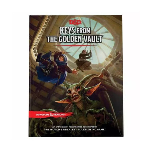 D&D Keys from the Golden Vault – Heist-Themed Adventure Book | Dungeons & Dragons Campaign Guide