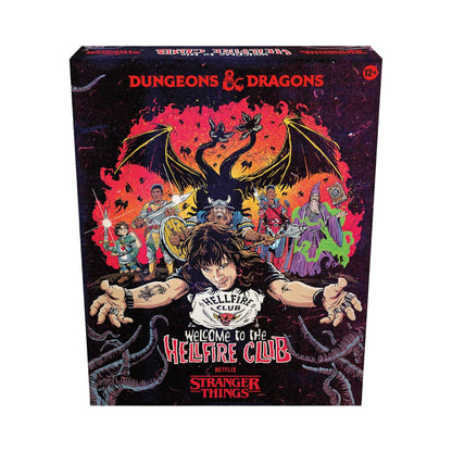 Dungeons & Dragons Stranger Things Welcome to the Hellfire Club Adventure Game Board Game Set for DnD Books and Gaming
