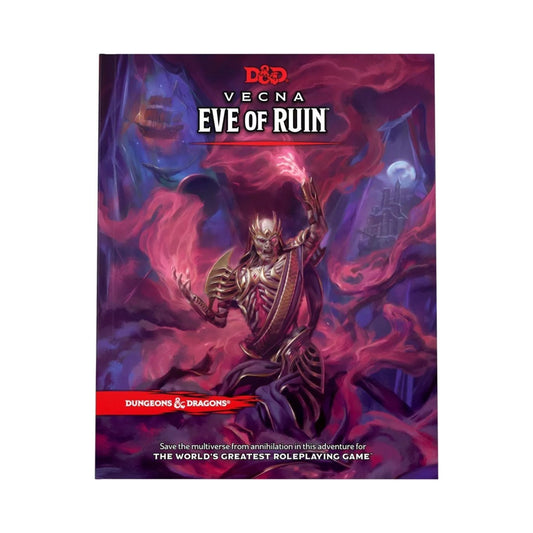D&D Vecna: Eve of Ruin – Epic Adventure Book | Dungeons & Dragons Multiverse Campaign, High-Level Content