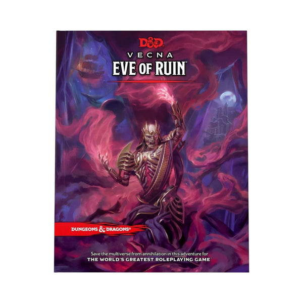 D&D Vecna: Eve of Ruin – Epic Adventure Book | Dungeons & Dragons Multiverse Campaign, High-Level Content