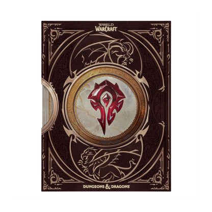 Dungeons & Dragons World of Warcraft Collector's Edition, Limited Edition RPG Book with Slipcase, Foil & Sculpted Covers, 13 Classes, 16 Species, Spells, Magic Items, Monsters & Dungeons (PREORDER - Release Date November 17, 2026)