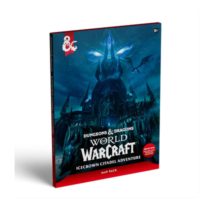 Dungeons & Dragons World of Warcraft Icecrown Citadel Adventure Map Pack, 5 Double-Sided Maps, 2 Token Sheets & Digital Adventure, Tabletop RPG Game Accessory (PREORDER - Release Date November 17, 2026)