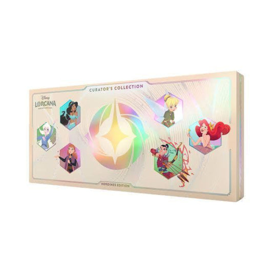 Disney Lorcana TCG Curator's Collection Heroines Edition storage and collectible accessories