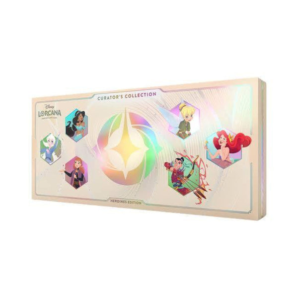 Disney Lorcana TCG Curator's Collection Heroines Edition storage and collectible accessories