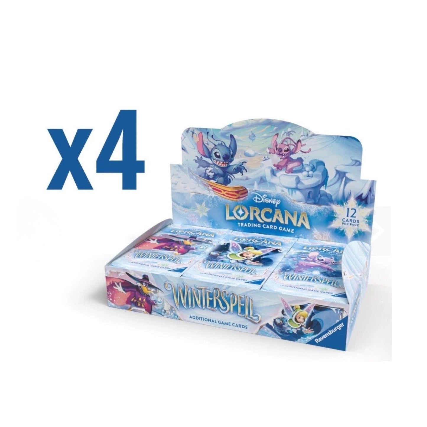 Disney Lorcana TCG Winterspell Booster Box Case (PRE-ORDER FEB)