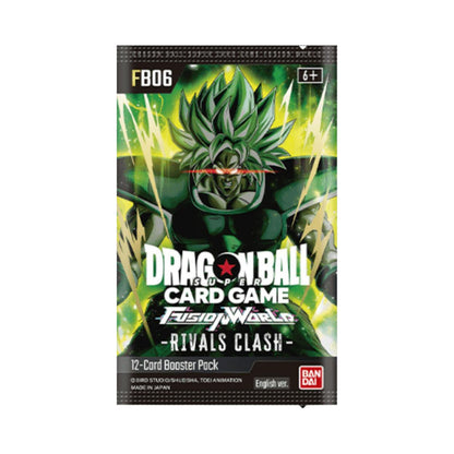 Dragon Ball Super Card Game FW FB06 Rivals Clash Booster Box 24 Packs Bandai