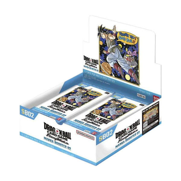 Dragon Ball Super Card Game Fusion World MANGA BOOSTER 02 [SB02] Booster Box sealed display for card collection and collectible card games”