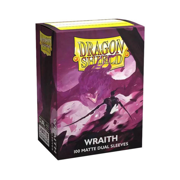 Dragon Shield Matte Dual Sleeves Wraith 100ct Trading Card Game Protective Card Sleeves