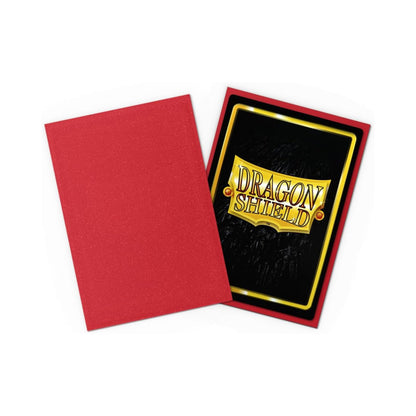 Dragon Shield Japanese Size Matte Card Sleeves - Ruby 60ct – Trading Card Protection