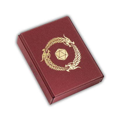 Dragon Shield Roleplaying Dice Companion – Blood Red RPG Dice Storage & Tray
