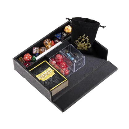 Dragon Shield Dice Companion Iron Grey – Role-Playing Game Dice Tray & Case
