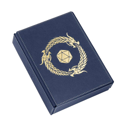 Dragon Shield Roleplaying Dice Companion – Midnight Blue RPG Dice Storage & Tray