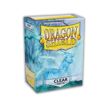Dragon Shield Card Sleeves Clear Matte 100ct