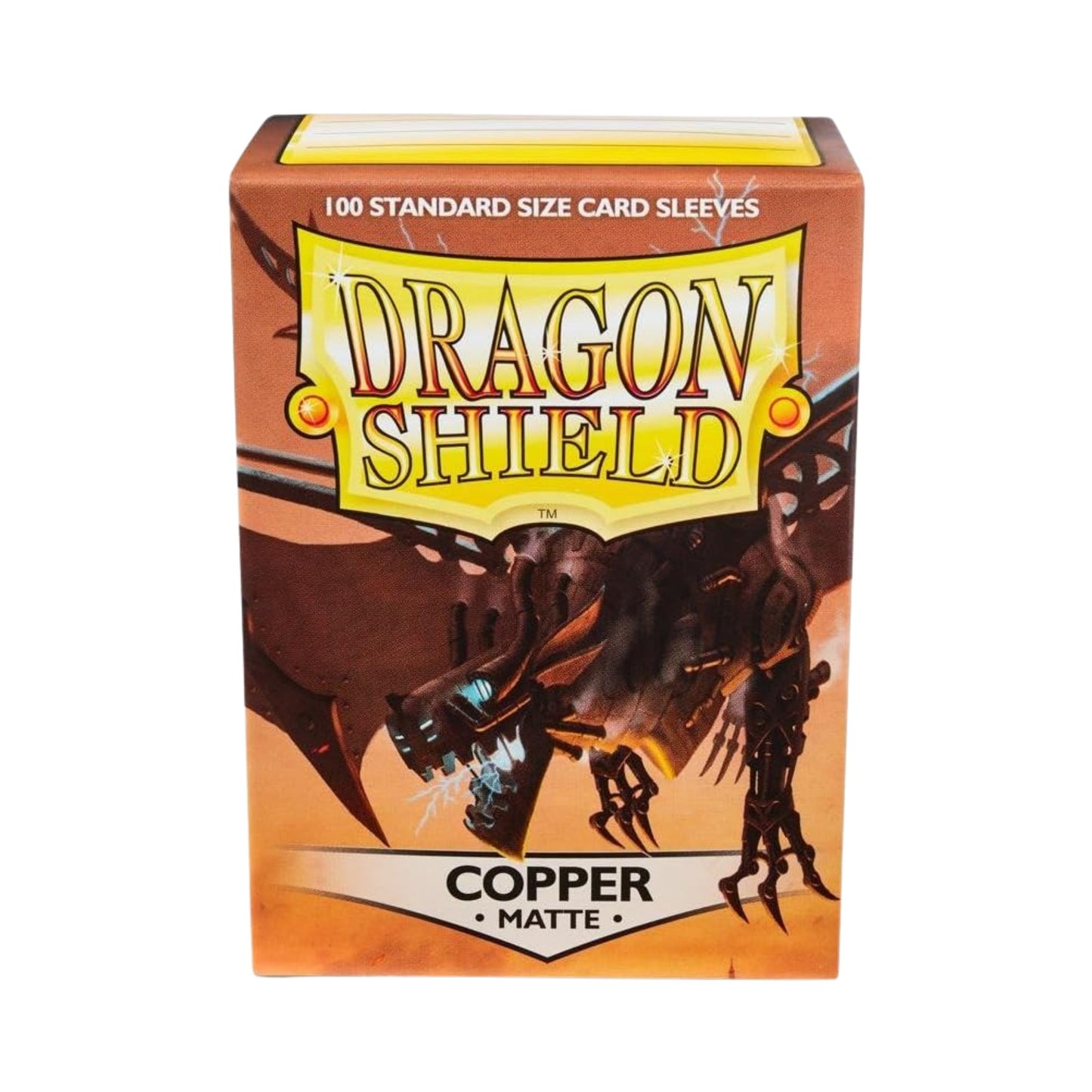 Dragon Shield Card Sleeves Copper Matte 100ct Durable TCG Sleeves for Card Games