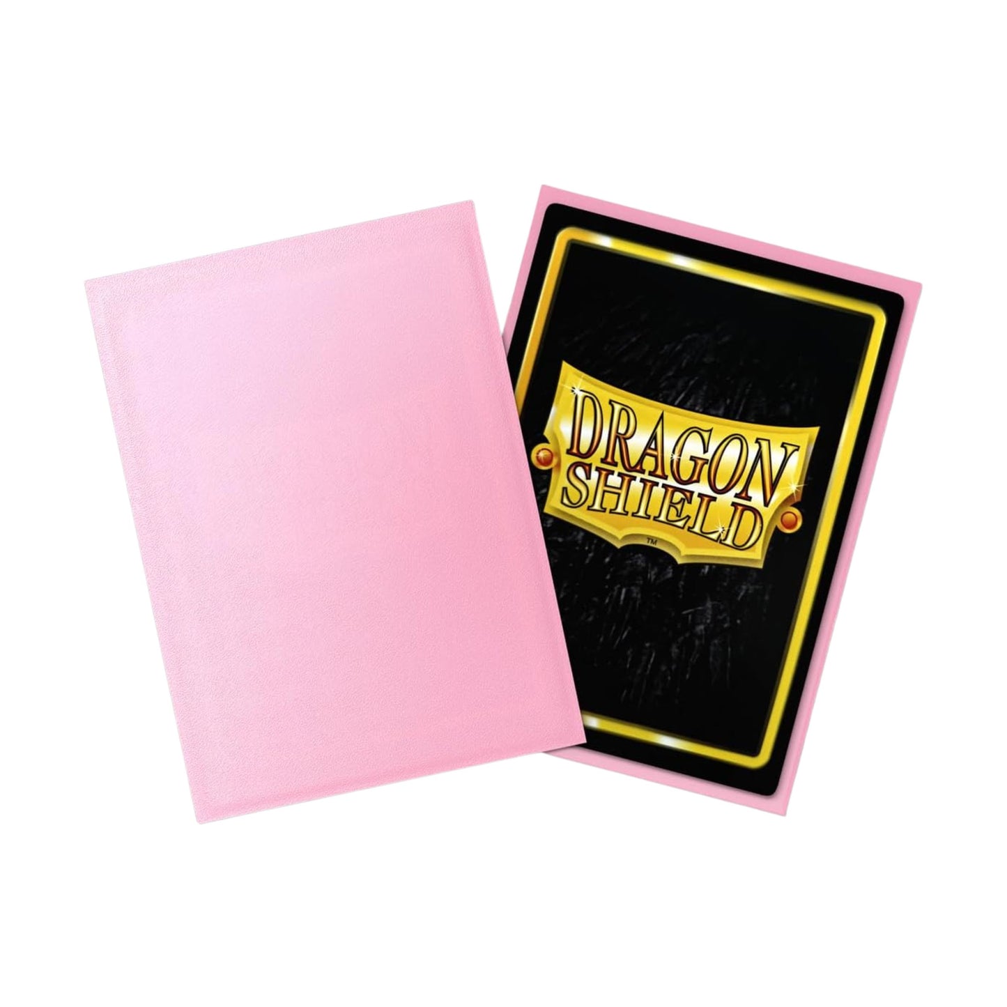 Dragon Shield Card Sleeves Standard Size  Matte Pink 100ct Durable TCG Sleeves for Card Games