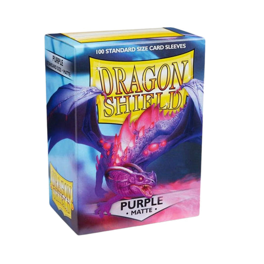 Dragon Shield Card Sleeves Purple Matte 100ct
