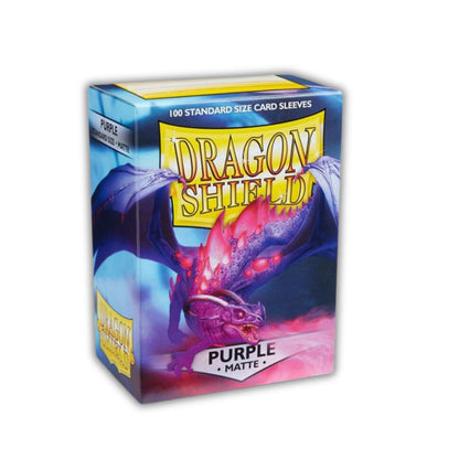 Dragon Shield Card Sleeves Purple Matte 100ct