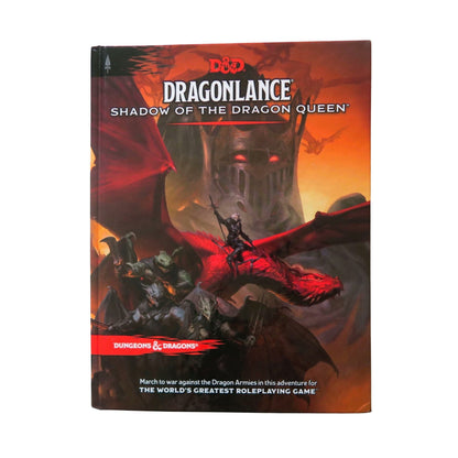 Dungeons and Dragons Dragonlance Shadow of the Dragon Queen Hardcover Book