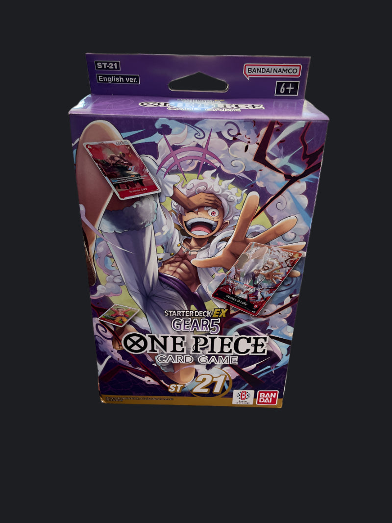 One Piece TCG Starter Deck EX GEAR5 ST-21 Bandai Namco (50-Card Deck)