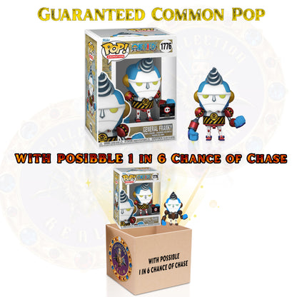 General Franky #1776 Funko Pop! Animation One Piece - 1:6 CHANCE OF CHASE - Chalice Collectibles Exclusive Vinyl Figures