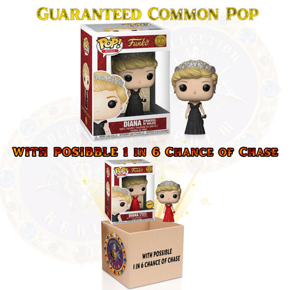 Diana Princess of Wales #03 Funko Pop! Royals - 1 in 6: CHANCE OF CHASE - Collectible Vinyl Figure with Window Display Box