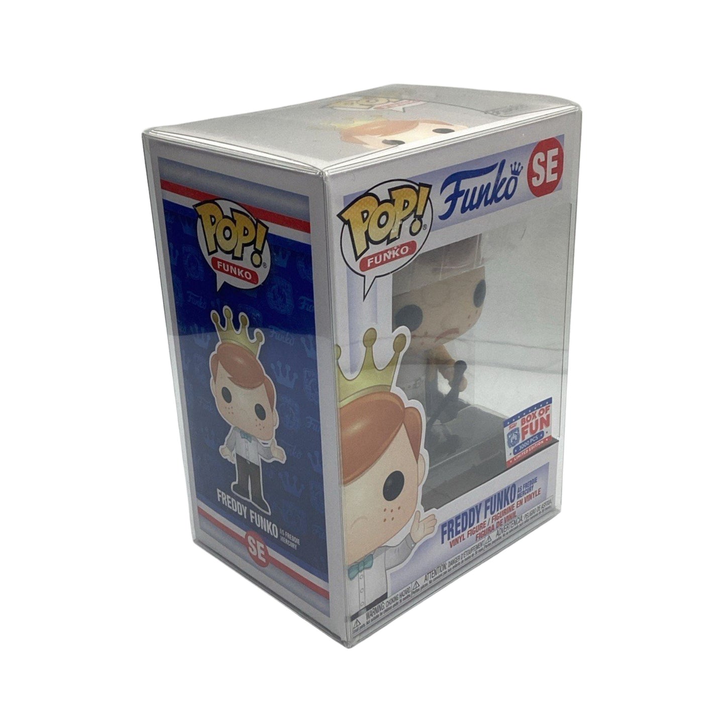 Funko Pop! Vinyl: Freddy Funko - Freddy Funko as Freddie Mercury Box Of Fun SE