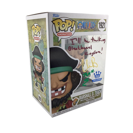 Funko Pop! One Piece - Marshall D. Teach - Funko Excl Signed Chris R #1921