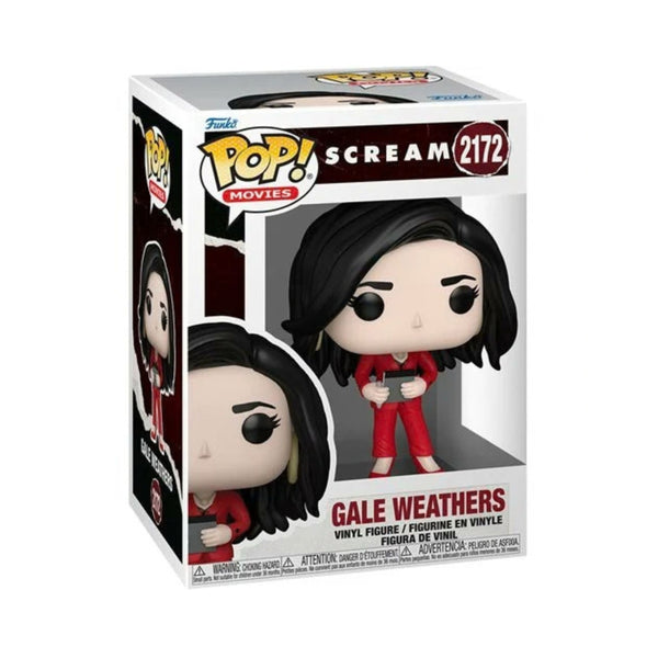 Scream Gale Weathers Funko Pop! Vinyl Figure #2172 Horror Movie Collectible Reporter Figurine with Microphone (PRE-ORDER)