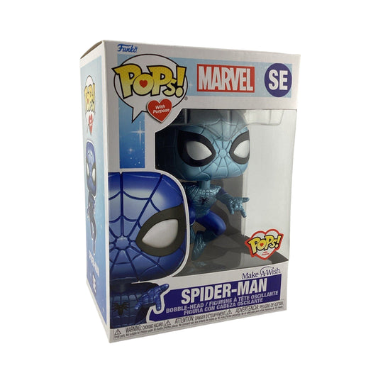 Funko Pop! Vinyl: Marvel - Spider-Man (Metallic) Make A Wish #SE