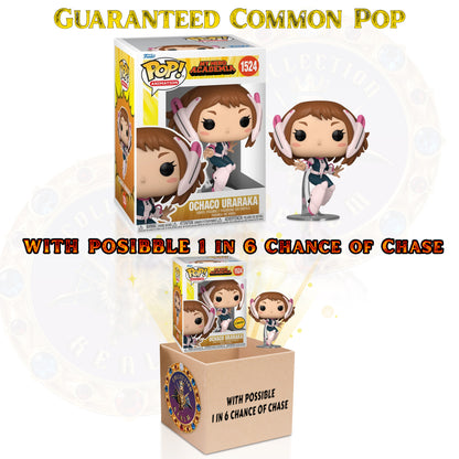 Ochaco Uraraka #1524 Funko Pop! Animation: My Hero Academia - 1 in 6: CHANCE OF CHASE - Collectible Vinyl Figure with Window Display Box