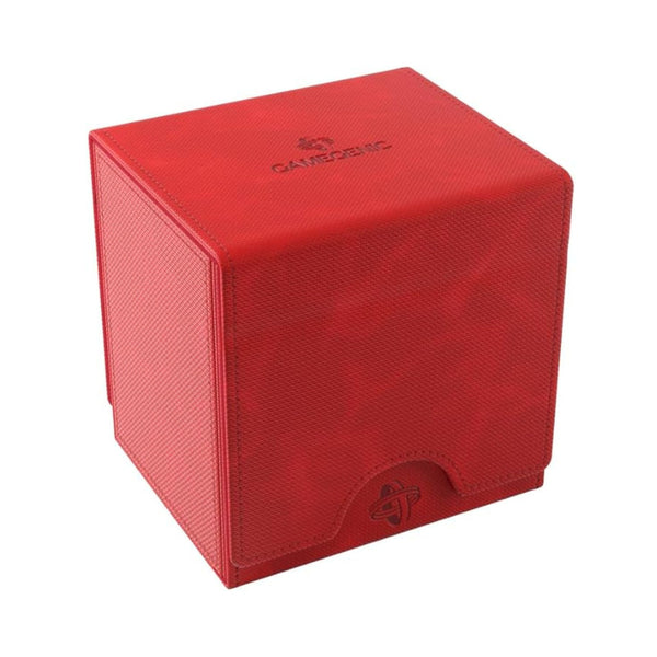 GameGenic Sidekick Pro XL Deck Box 100 Plus Cards Red Trading Card Storage Case