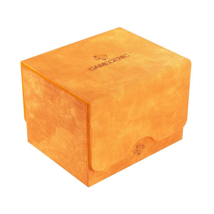 GameGenic Sidekick XL orange deck box for up to 100 double sleeved trading cards